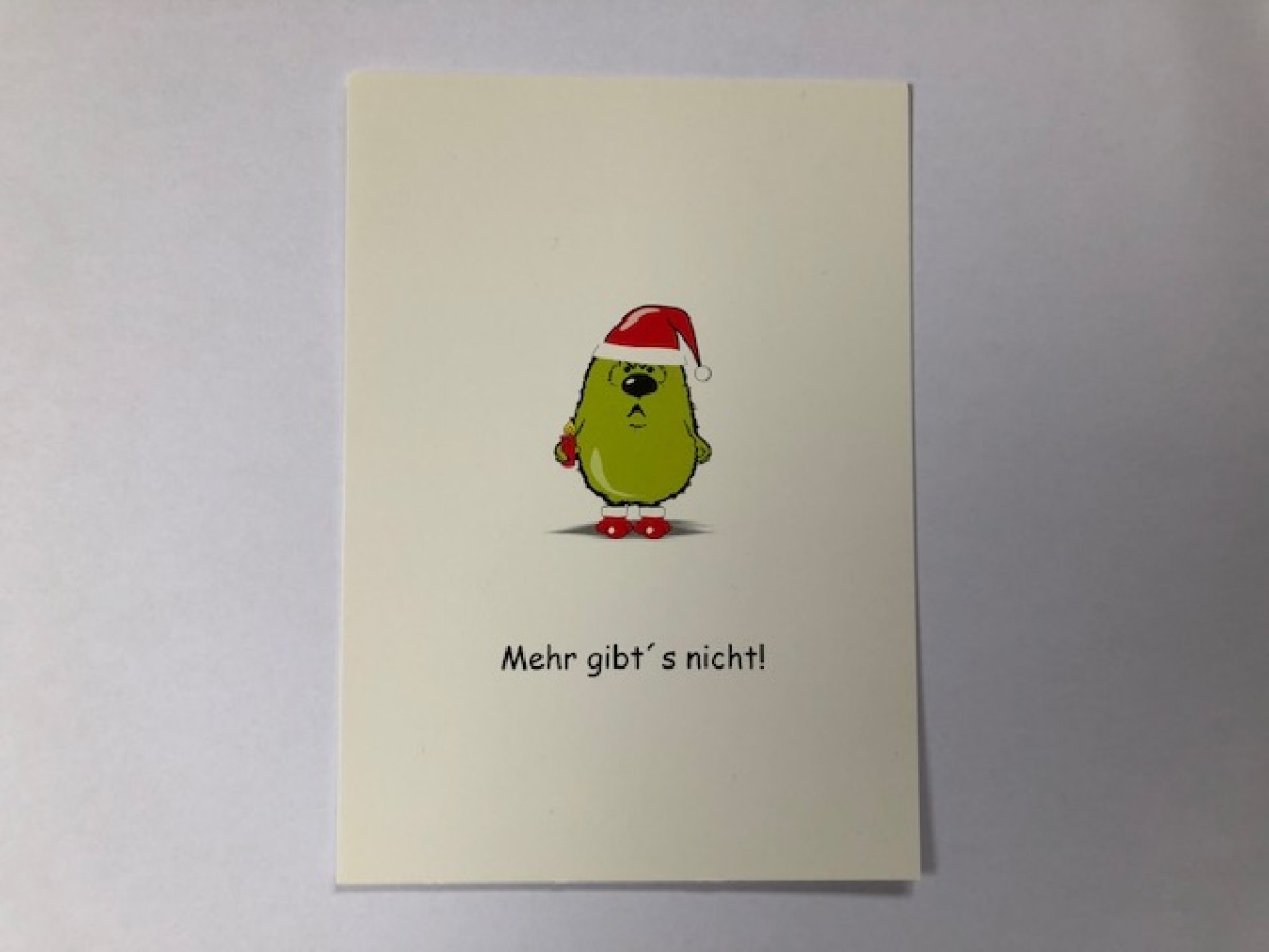10er Set Grummel-Karten "Weihnachten"